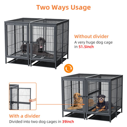 Jumbo Large Metal Pet Kennel