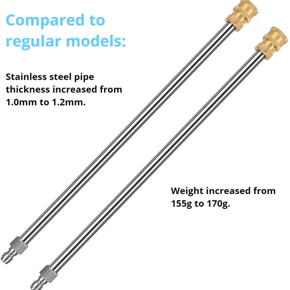 Stainless Steel Pressure Washer Extension Wand