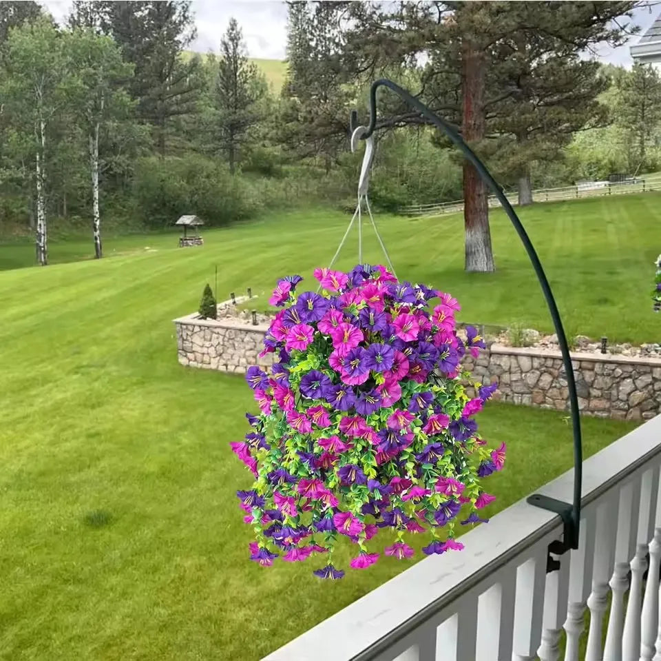 Artificial Morning Glory Hanging Flowers