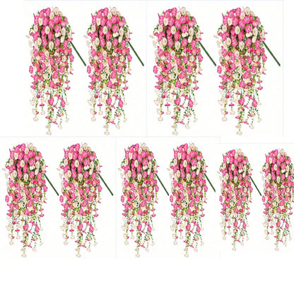 Artificial Morning Glory Hanging Flowers