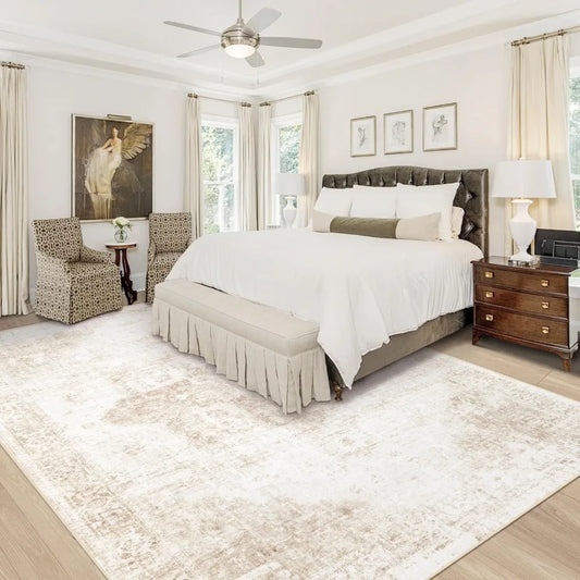 Area Rug, 9x12 Feet, Washable Non-Slip