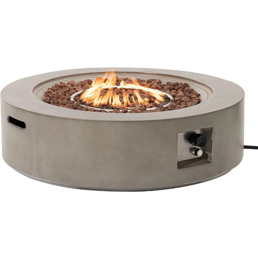 Outdoor 42" Propane Fire Pit Table