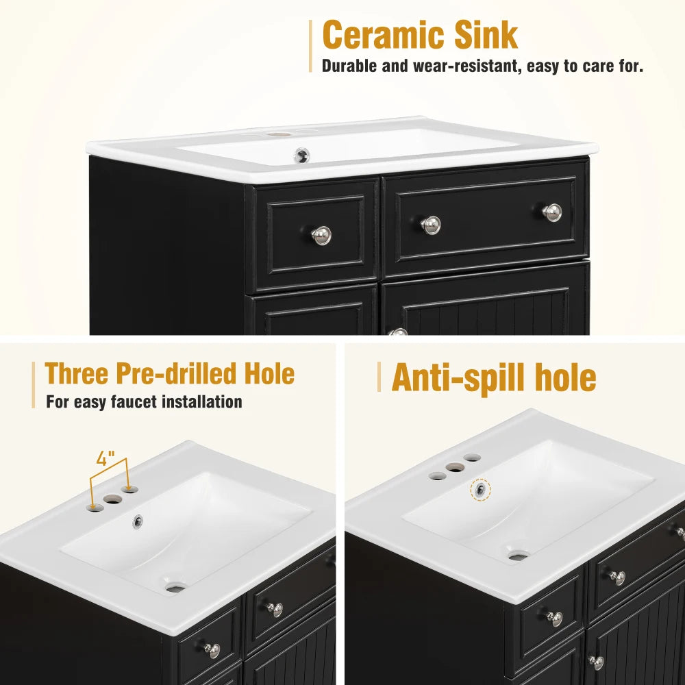24-Inch Bathroom Vanity Cabinet