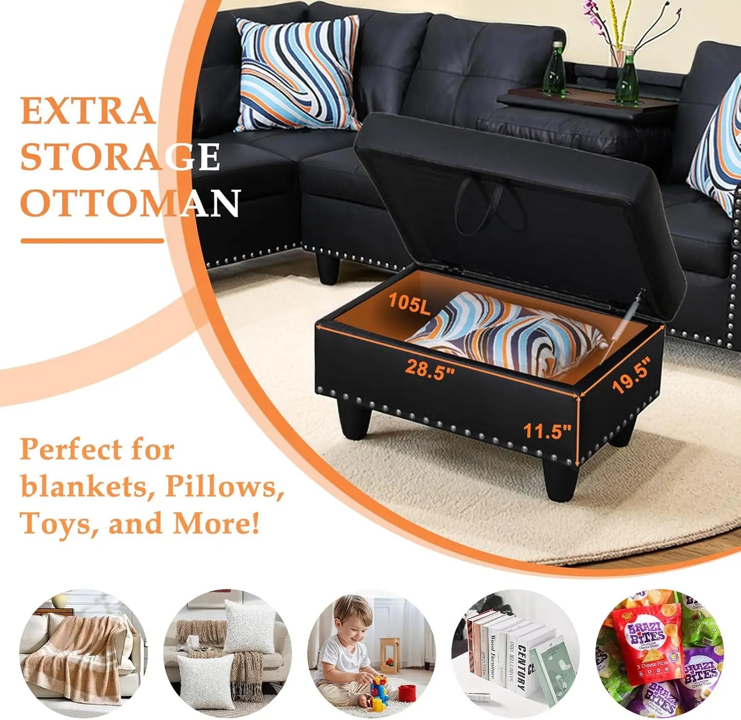 Sectional Sofa Couch