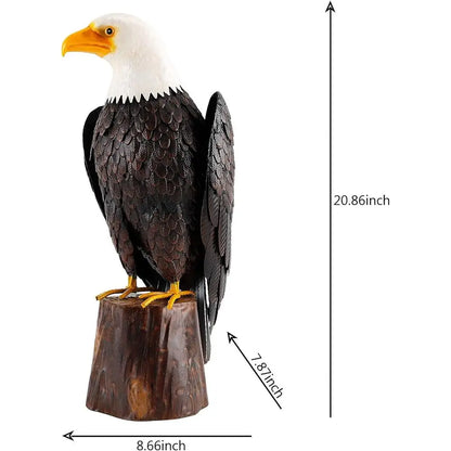 Eagle Yard Art Statue