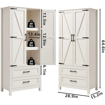 Kitchen Pantry Storage Cabinet