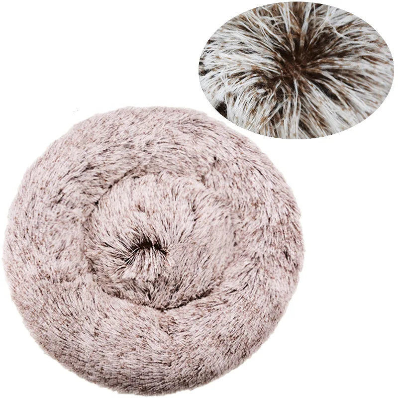 Round Pet Bed Super Soft