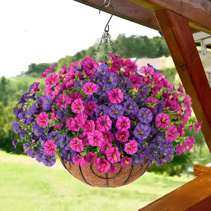 Hanging Morning Glory Basket