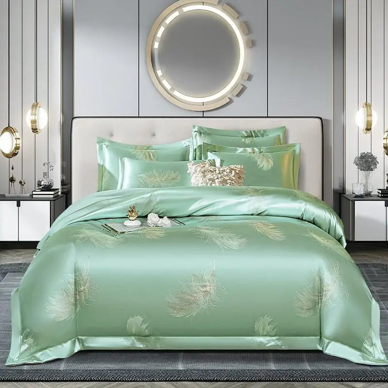 Satin Queen Bedding Set