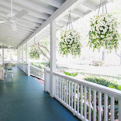 Artificial Morning Glory Hanging Flowers