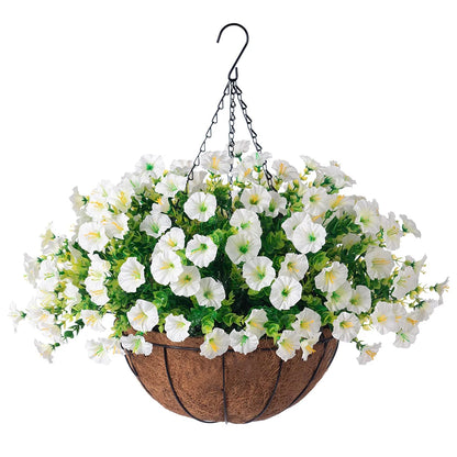 Hanging Morning Glory Basket