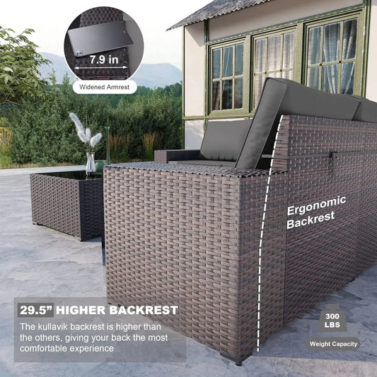 6PCS Outdoor Patio Furniture Set