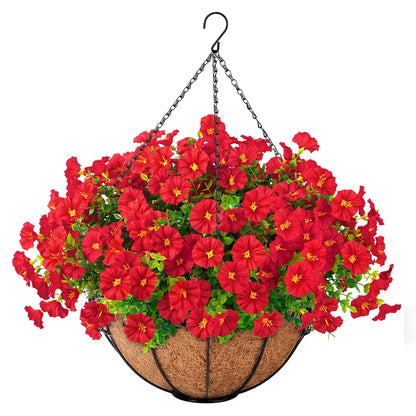 Hanging Morning Glory Basket