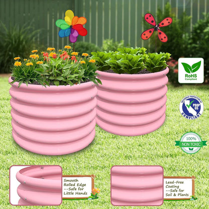 5-Pack Kids Raised Garden Beds
