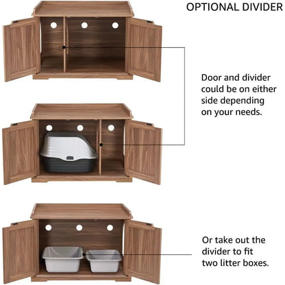 Cat Litter Box Enclosure