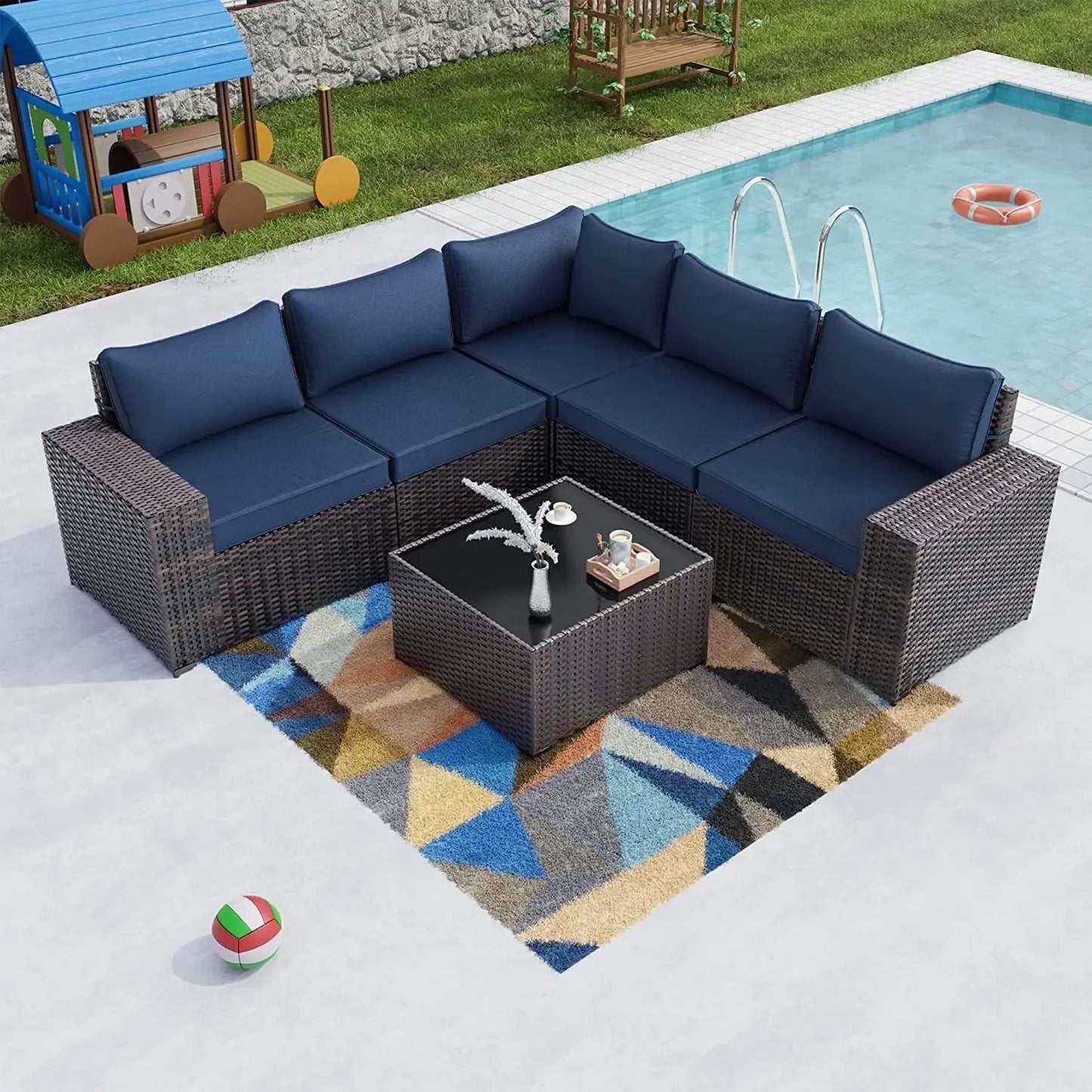 6PCS Outdoor Patio Furniture Set