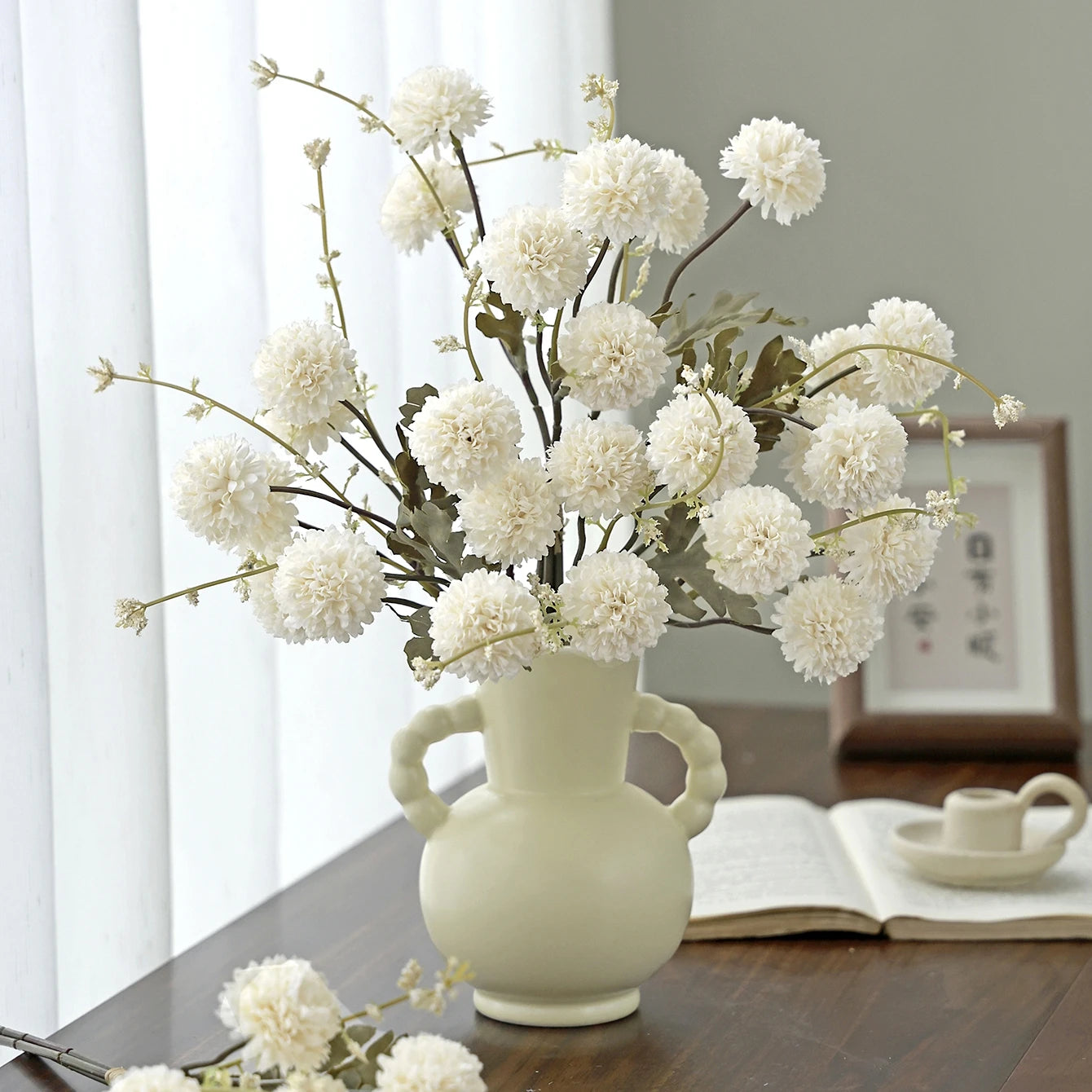 Silk Artificial Flowers Chrysanthemum