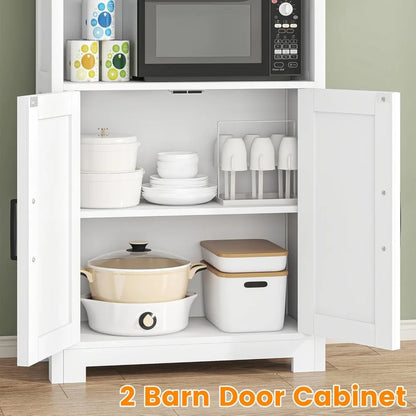 Farmhouse Kitchen Pantry Cabinet