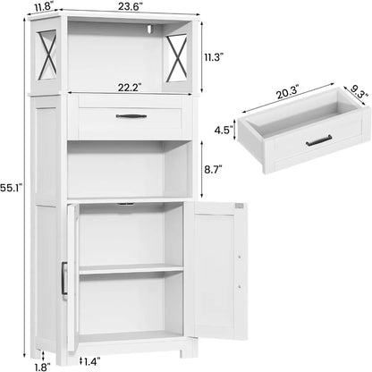 Farmhouse Kitchen Pantry Cabinet