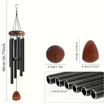 26 Inch Aluminum Pipe Wind Chimes