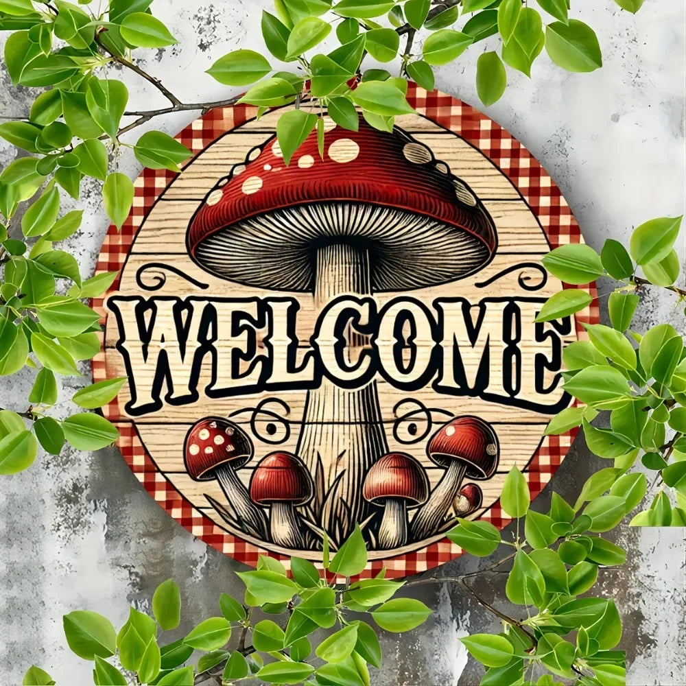 Welcome Signs 8x8 Inch