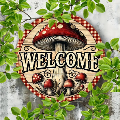 Welcome Signs 8x8 Inch