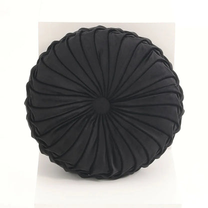 Throw Pillow Hand Sewn Pleated