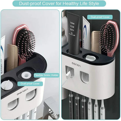 Toothbrush Holder / Toothpaste Dispenser