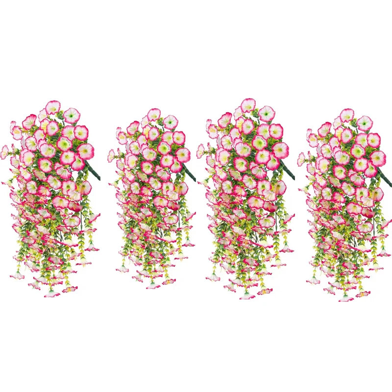 Artificial Morning Glory Hanging Flowers