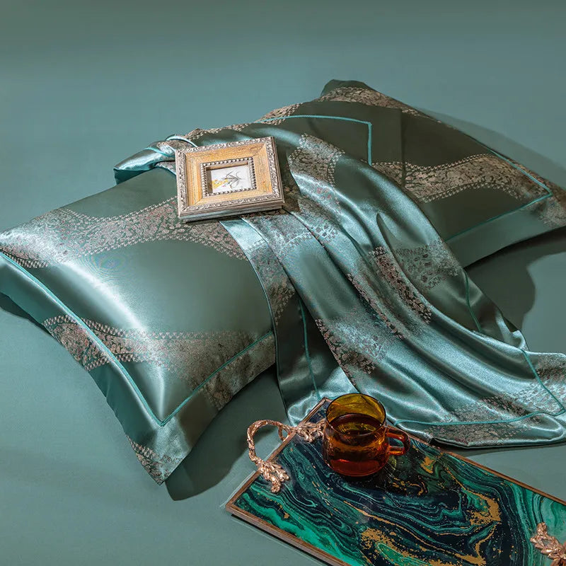 Satin Queen Bedding Set