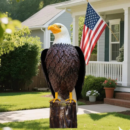 Eagle Yard Art Statue