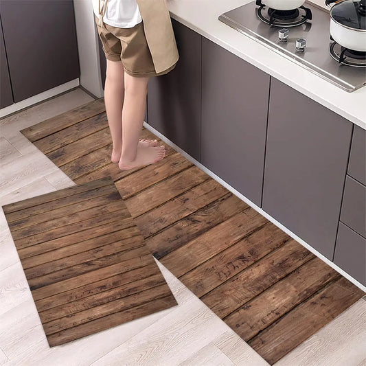 2PCS Kitchen Floor Mat