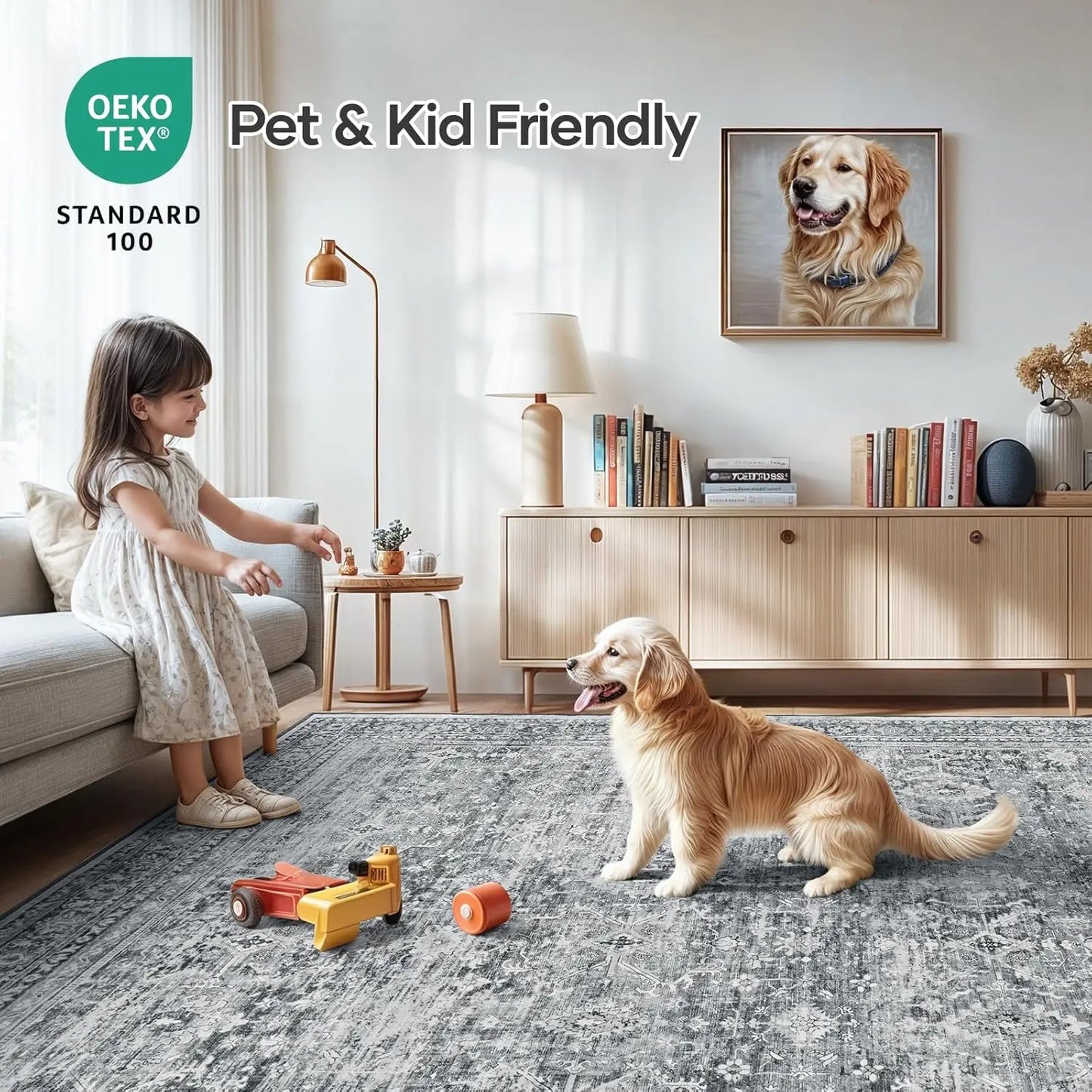 Washable Area Rug
