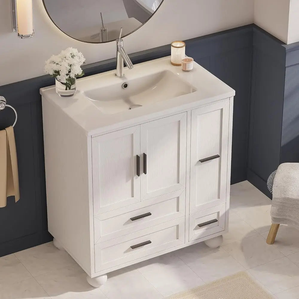 30" Bathroom Vanity with Sink