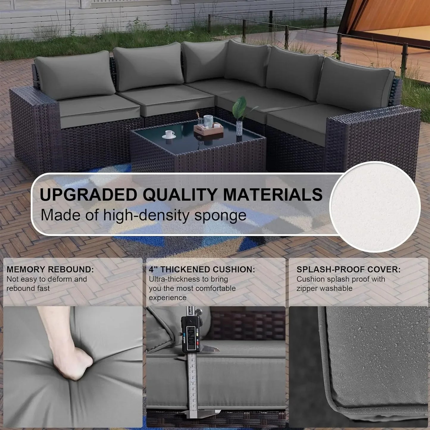 6PCS Outdoor Patio Furniture Set