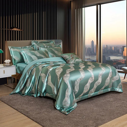 Satin Queen Bedding Set