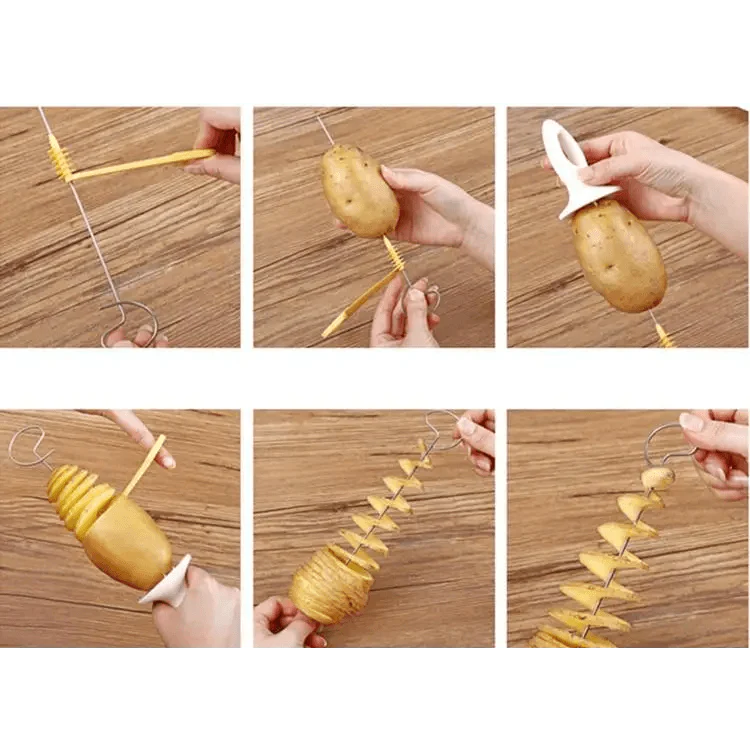 2PC Potato Spiral Cutter