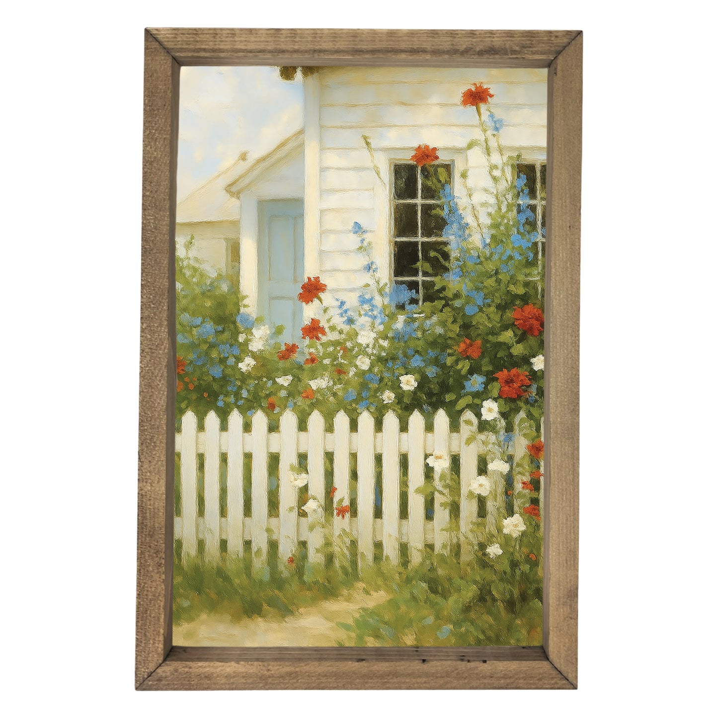 Cottage Garden Framed Art
