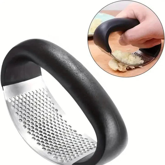 Premium Stainless Steel Garlic Rocker Press